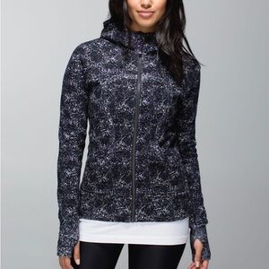 Lululemon Scuba Hoodie II Sz 6 Rocky Road Sand Dune Toothpaste Black